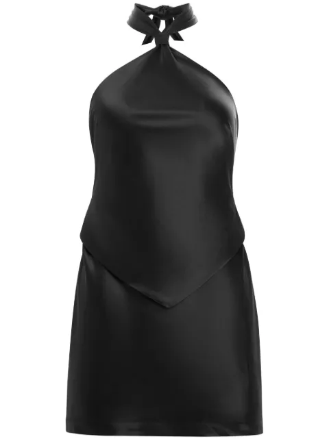 Retrofete Harlie halterneck mini dress