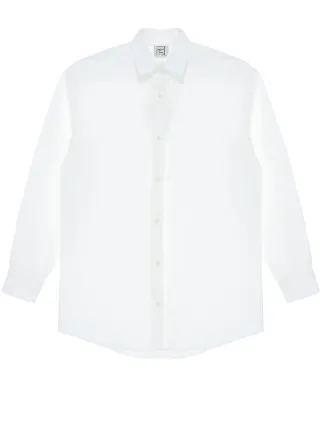 Baserange Ole オーガニックコットン シャツ | ホワイト | FARFETCH JP