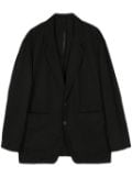 Forme D'expression single-breasted blazer - Black