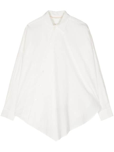 Forme D'expression asymmetric cotton shirt