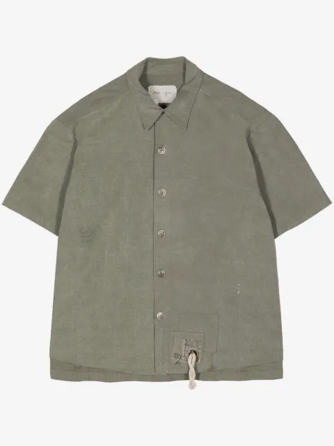 Greg Lauren Army Tent cotton shirt