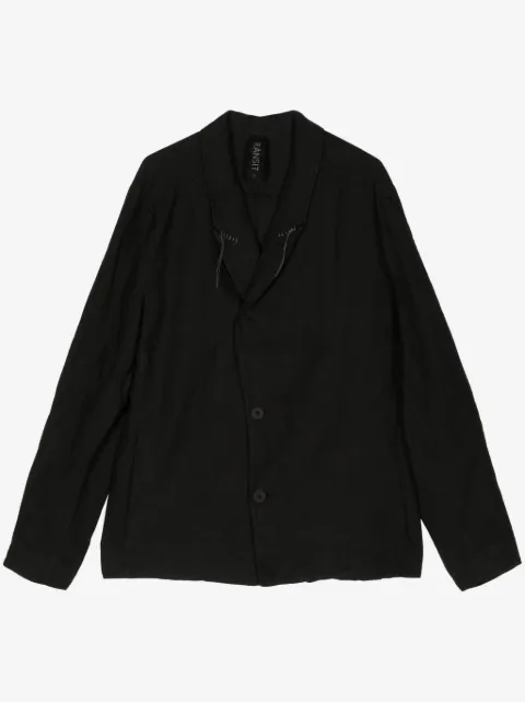 Transit blazer con cierre descentrado