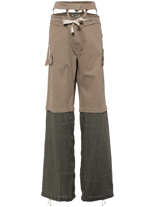 Ottolinger Baggy Cargo Pants Grey FARFETCH PH