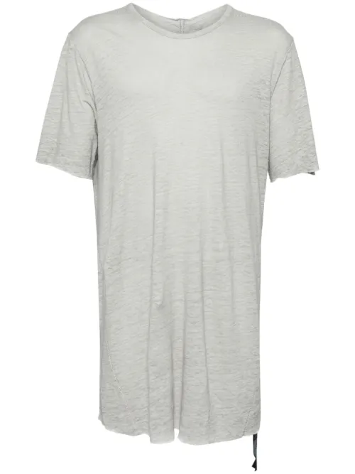 T-shirt en lin à sangles en cuir - Isaac Sellam Experience - Modalova