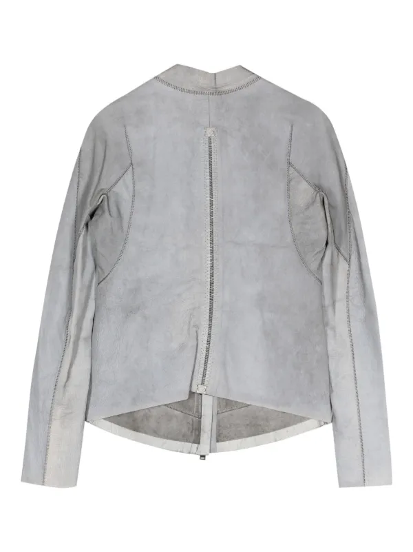 Isaac Sellam Experience レザージャケット | グレー | FARFETCH JP