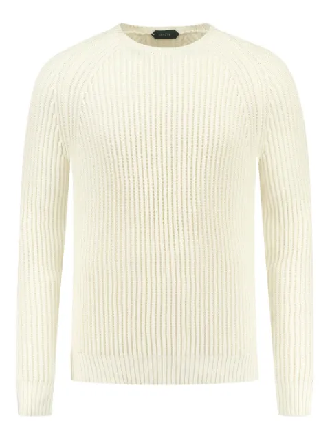 Zanone ribbed-knit jumper