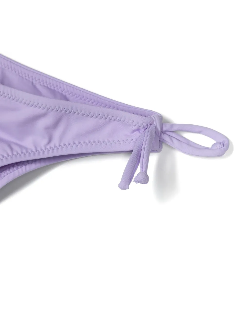 Shop Mc2 Saint Barth Holly Triangle Bikini In Purple