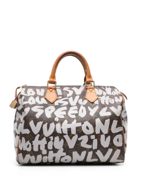 Louis Vuitton Pre-Owned 2001 x Stephen Sprouse L.E. Speedy 30 tote bag WOMEN