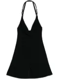 Courrèges Ellipse mini dress - Black