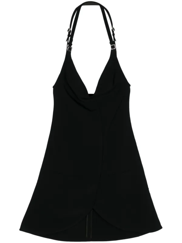 ワンピース Courreges Ellipse Dress Courrèges Ellipse Mini Dress | Black | FARFETCH
