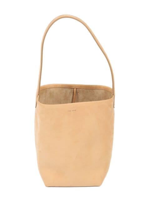 The Row small N/S Park suede tote bag