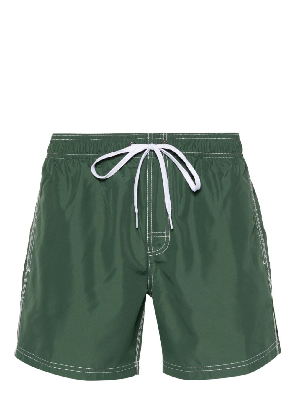 Sundek Stripe-detail Swim Shorts In 48403 Palma 03