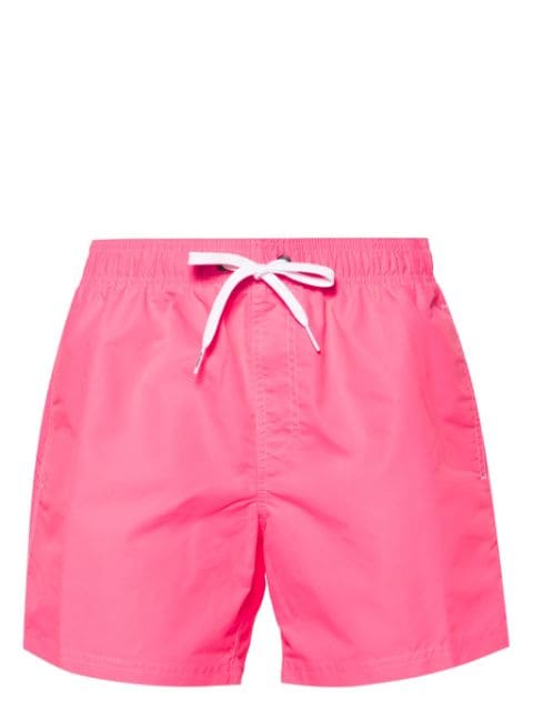 Sundek rainbow-patch swim shorts