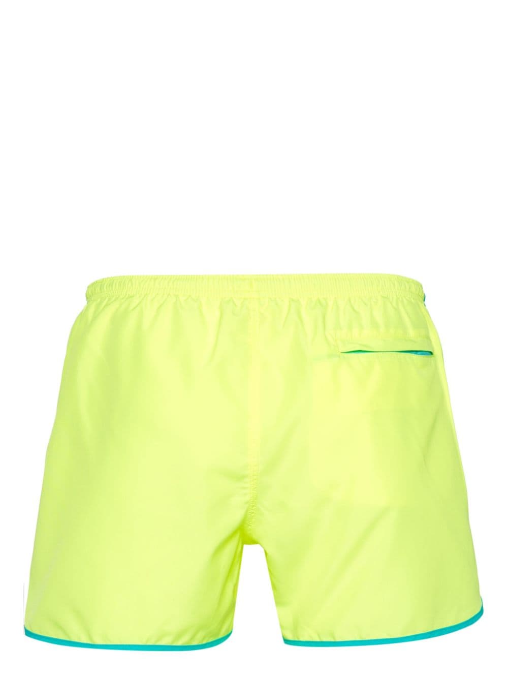 Shop Sundek Logo-appliqué Swim Shorts In Yellow
