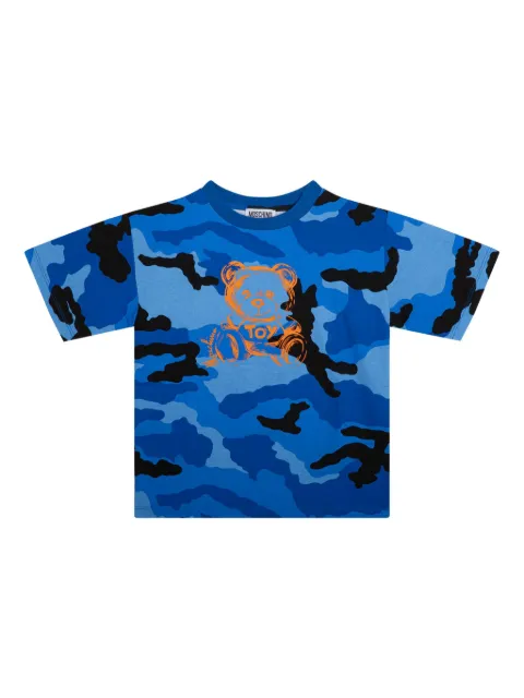 Moschino playera con estampado Teddy Bear