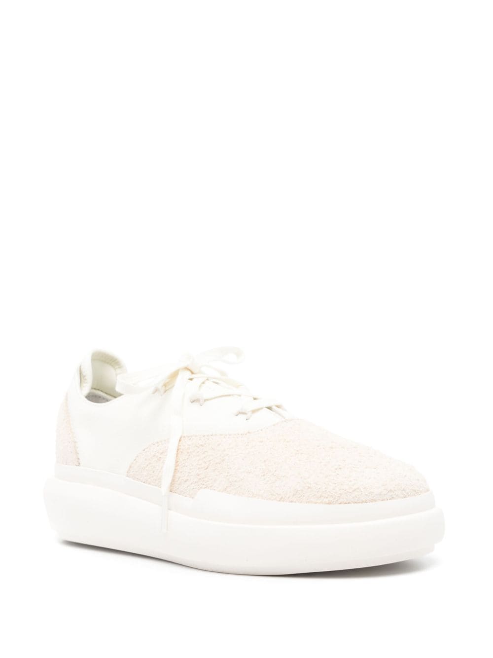 Y-3 Ajatu Court Formal leather sneakers - Beige