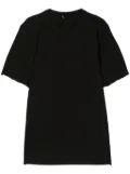 Transit round-neck cotton-blend T-shirt - Black