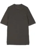 Transit round-neck cotton-blend T-shirt - Grey