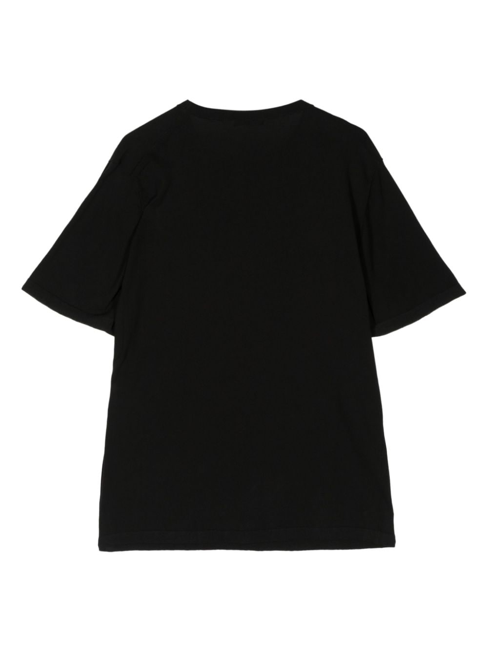 Transit round-neck cotton T-shirt - Zwart
