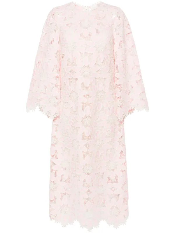 ZIMMERMANN レースミディドレス Zimmermann】LUMINOSITY SPLICE LACE DRESS レース ミディ