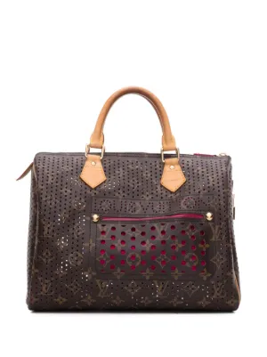 Louis Vuitton Pre-Owned Speedy 30 Perforated Monogram Leather Tote