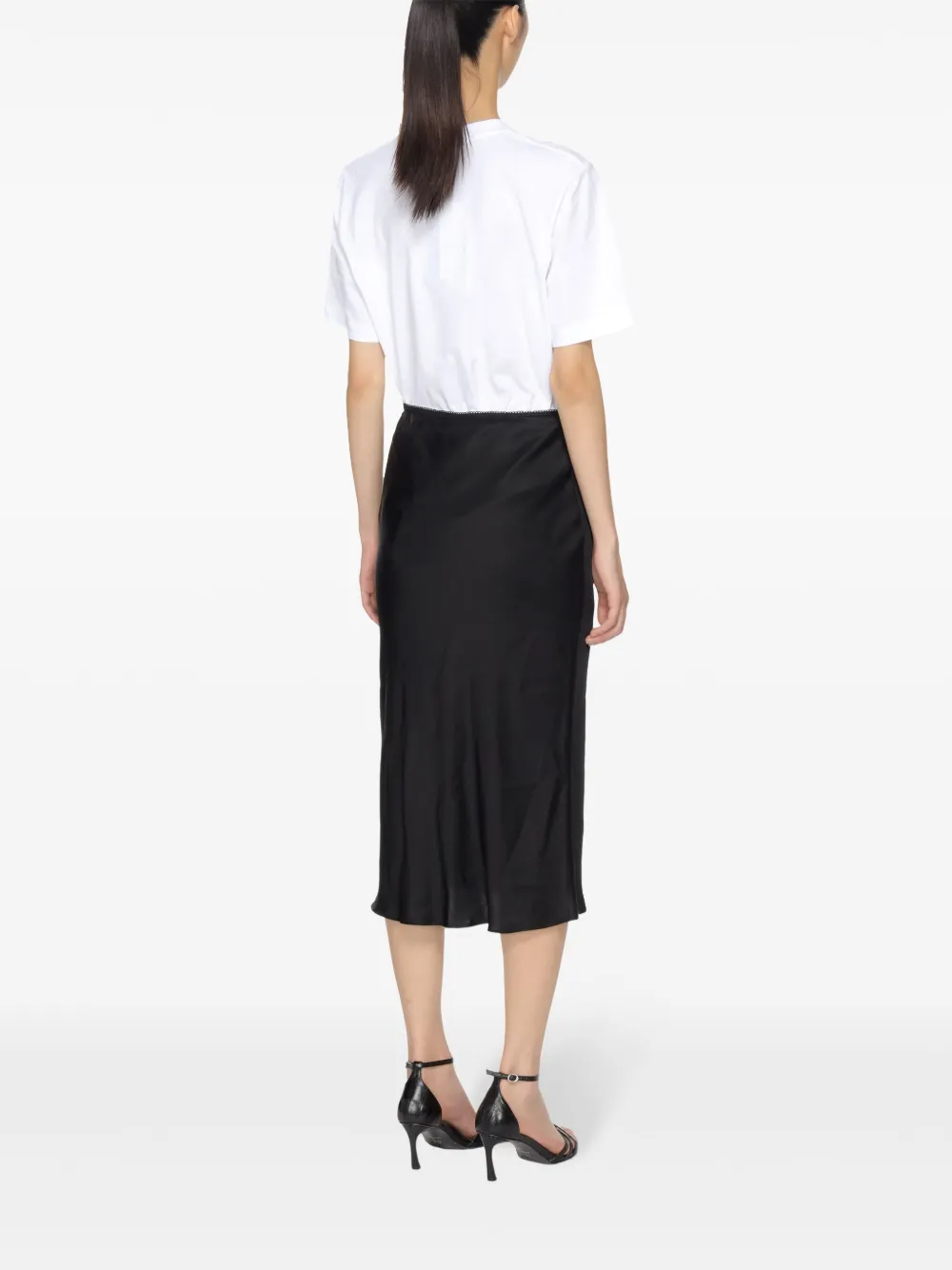 SAMSOE Sadalila katoenen T-shirt Wit