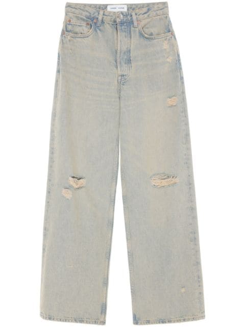 SAMSOE SAMSOE Shelly cotton wide-leg jeans 