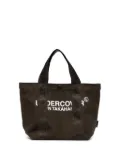 Undercover logo-print canvas tote bag - Brown