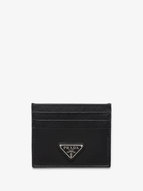 Prada cartera con logo