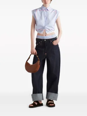 PRADA - 最終お値下げPRADA ribbon tops. Prada PRADA Back Ribbon Sleeveless Cut-and-Sew | eBay
