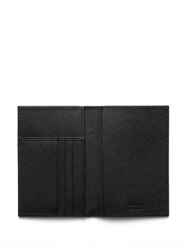 Prada Re-Nylon enamel-triangle Logo Wallet | Black | FARFETCH Prada Re-Nylon enamel-triangle Logo Wallet | Black | FARFETCH
