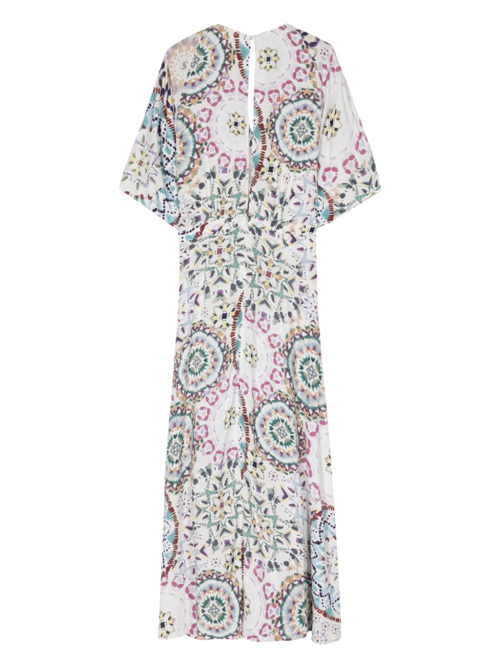 Ba&Sh Licia maxi-jurk met bloemenprint Wit
