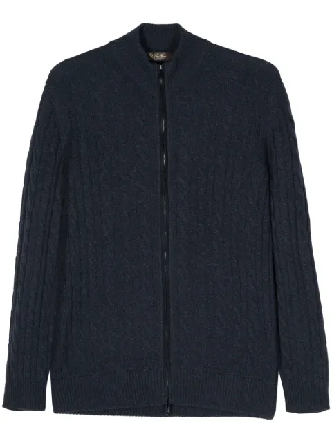 Loro Piana cable-knit cashmere cardigan