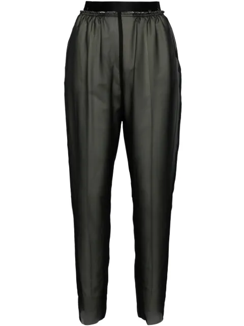 Undercover pantalones tapered con detalle a capas