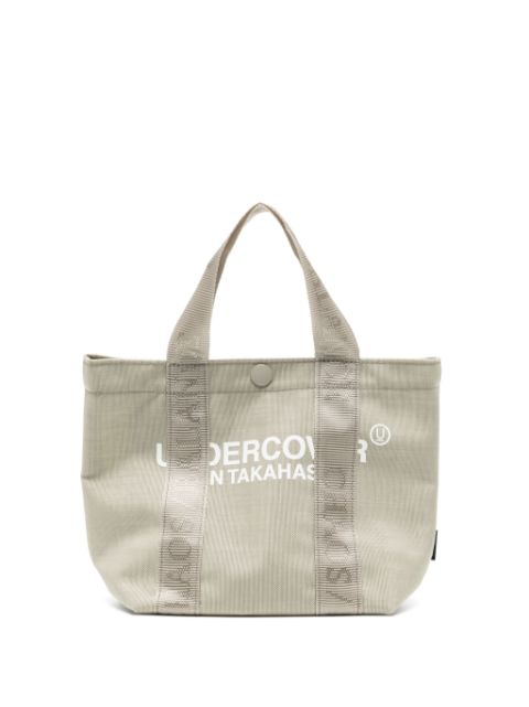 Undercover logo-print canvas tote bag