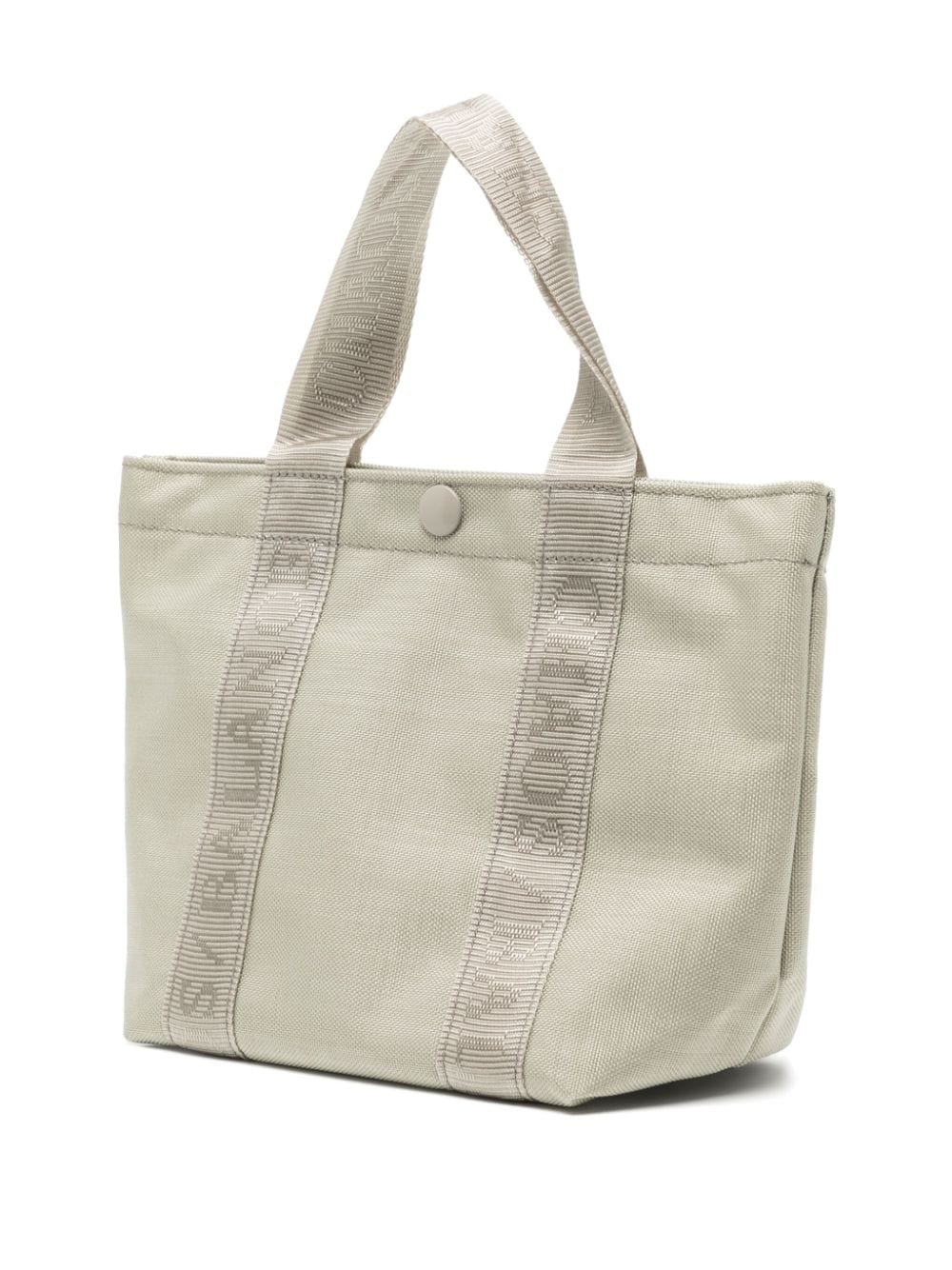 Shop Undercover Logo-print Canvas Tote Bag In Nude