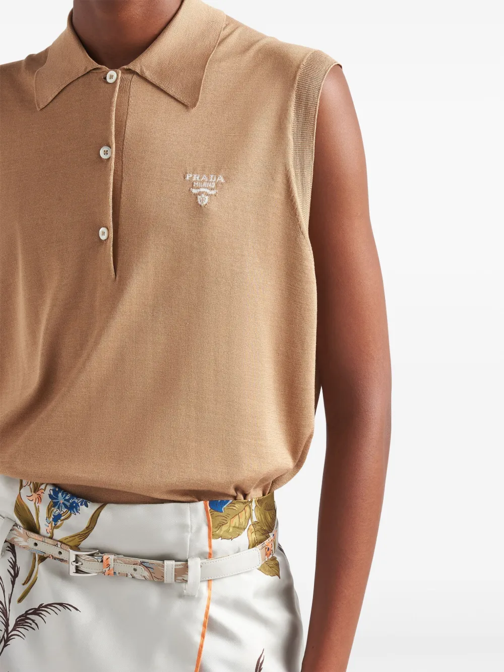 Prada sleeveless top Bruin