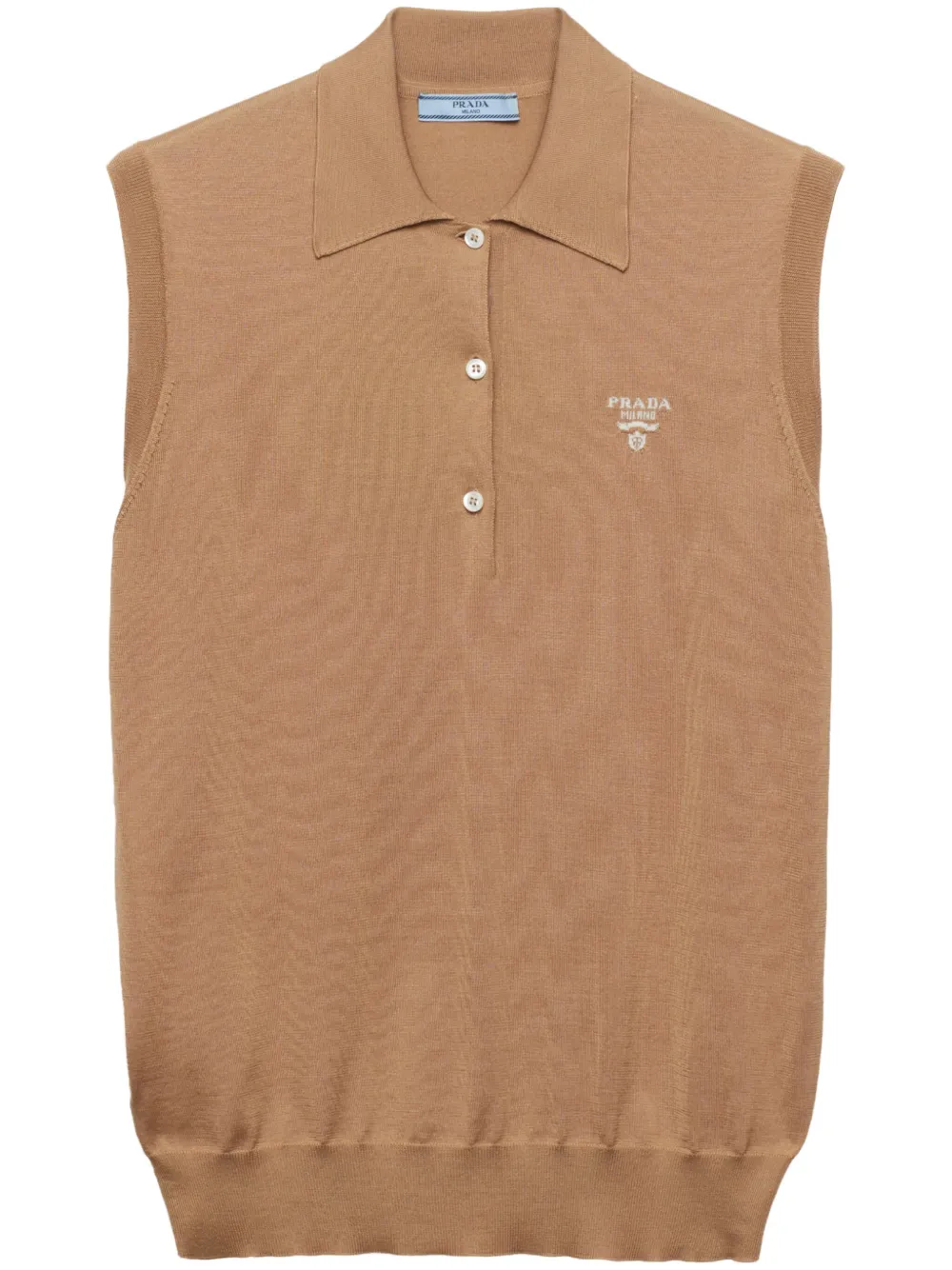 Prada sleeveless top - Marrone