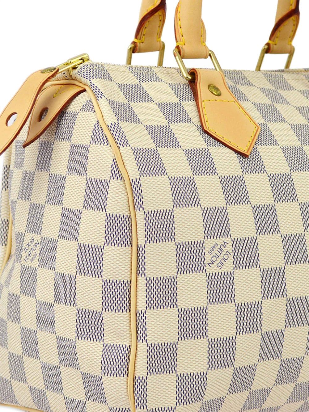 Pre-owned Louis Vuitton 2007 Speedy 25 Handbag In Neutrals