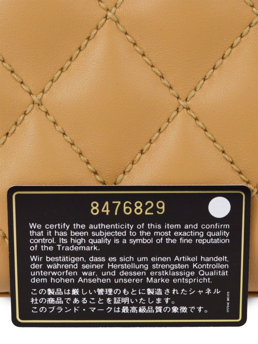 CHANEL 2003 Wild Stitch CC plaque tote bag Women