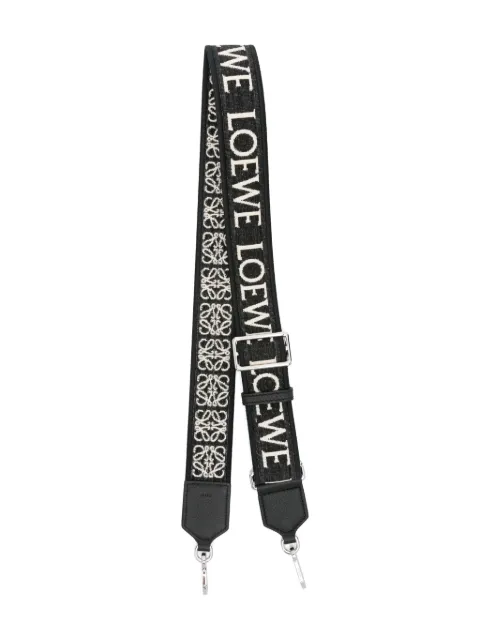 LOEWE Anagram-jacquard reversible shoulder strap