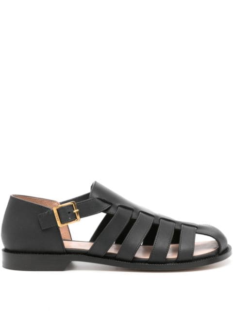 LOEWE Campo leather sandals