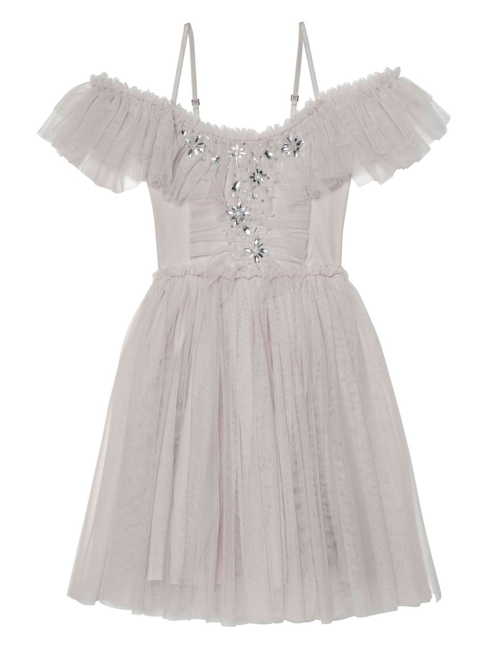 Tutu Du Monde Wonderland rhinestone-embellished tutu dress - Grey