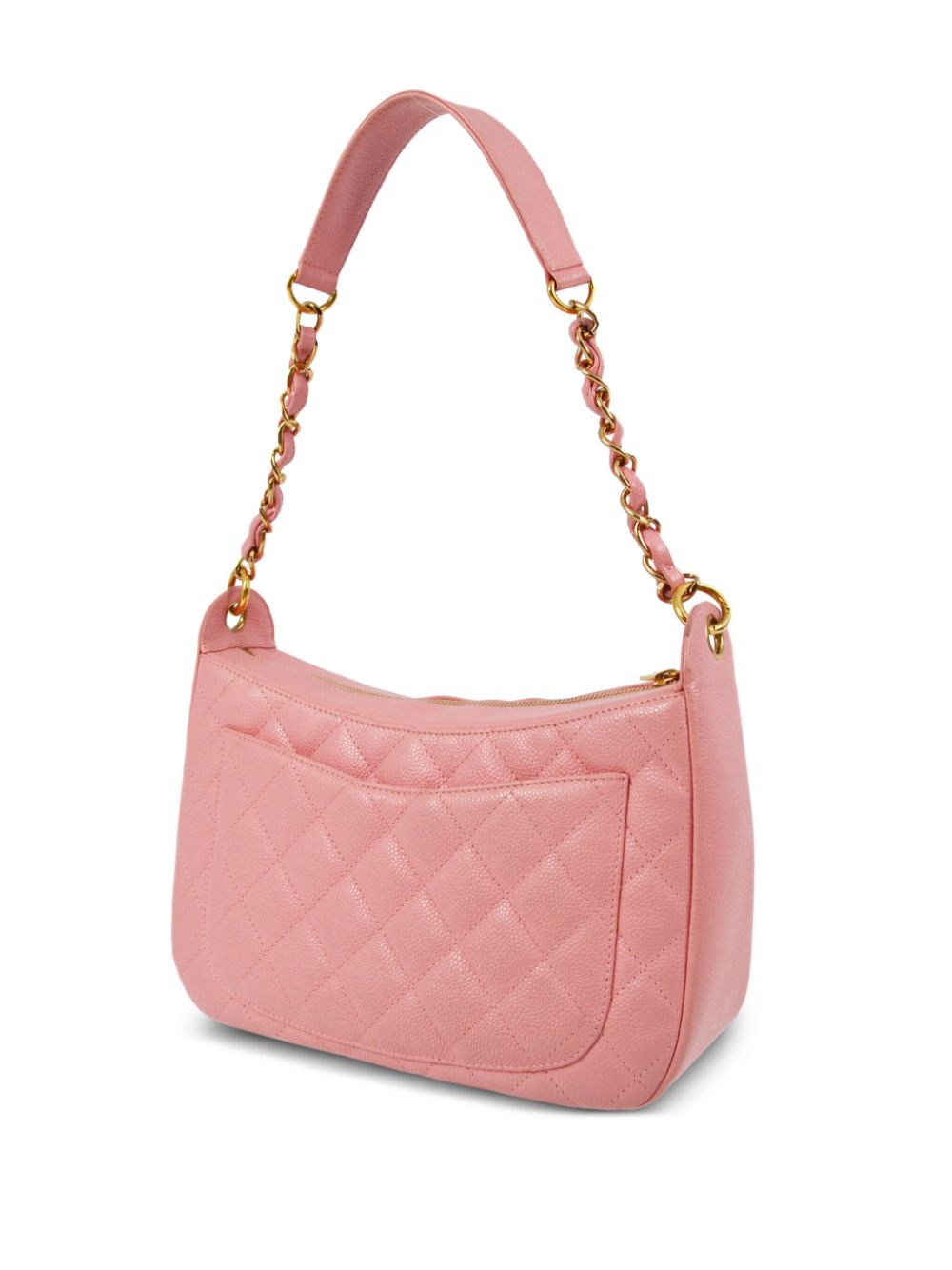 CHANEL Pre-Owned 2003 CC gewatteerde schoudertas - Roze