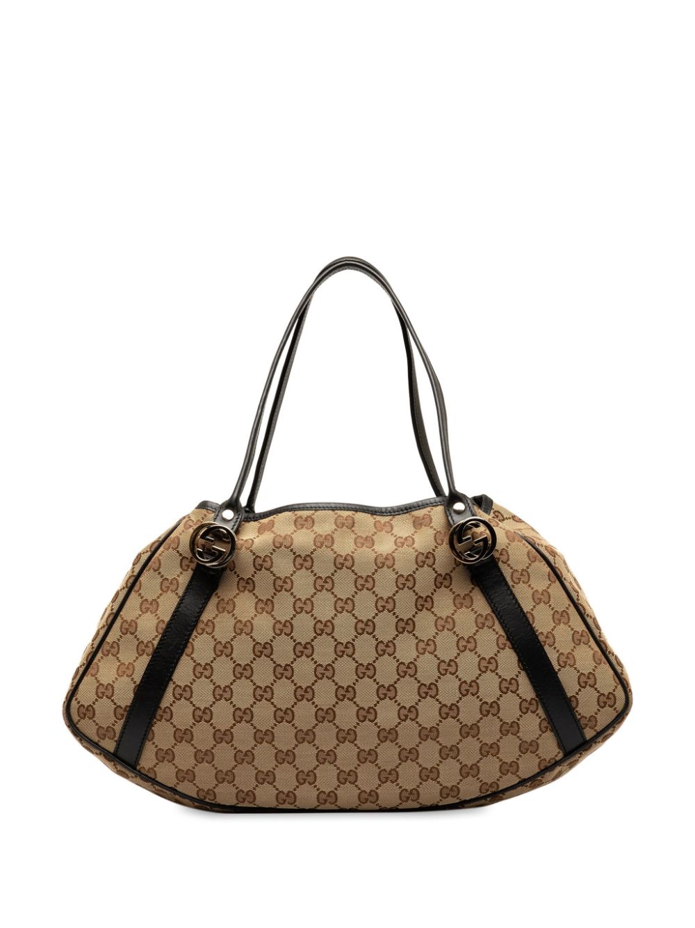 Gucci Pre-Owned 2000-2015 GG Canvas Twins shoulder bag - Bruin