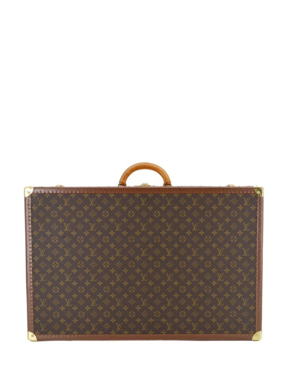 Pre-owned Louis Vuitton 1990-2000s Alzer 75 Suitcase In Brown