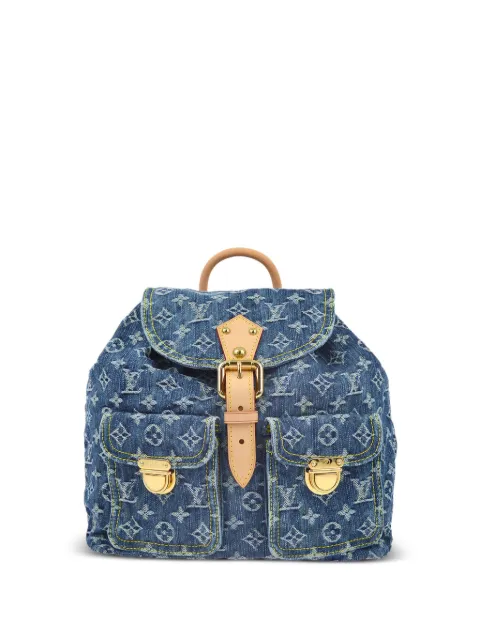 Louis Vuitton Pre-Owned 2006 Sac a Dos GM denim backpack WOMEN