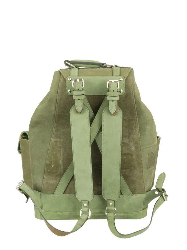 Readymade x A BATHING APE® Buckled Canvas Backpack | Green