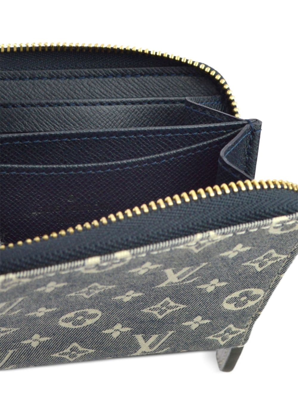 Pre-owned Louis Vuitton Zippy 钱包（2012年典藏款） In Grey