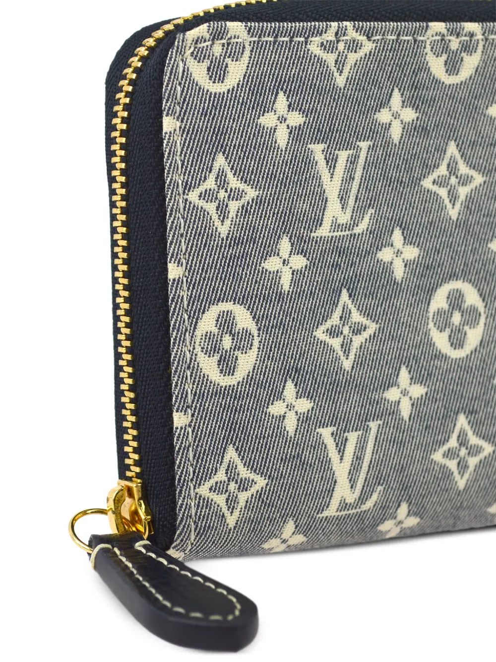 Pre-owned Louis Vuitton Zippy 钱包（2012年典藏款） In Grey